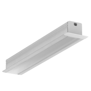 Kit complet profilé et diffuseur in alu 10 mm pour ruban led