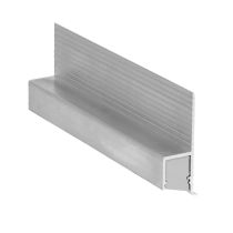 Profilé aluminium corniche bas 2 mètres