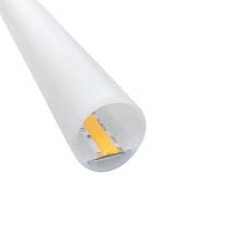 Profilé translucide pour ruban LED 25mm