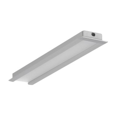Profilé et diffuseur pour ruban led encastré fin en différents coloris