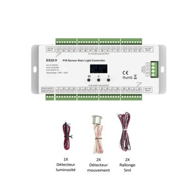 Contenu contrôleur d'escalier