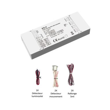 Contrôleur double capteur avec accessoires