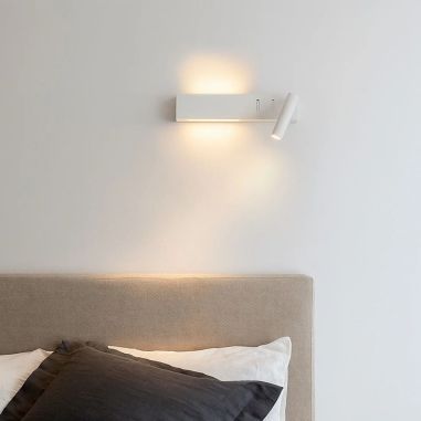 Applique LED blanche orientable lecture