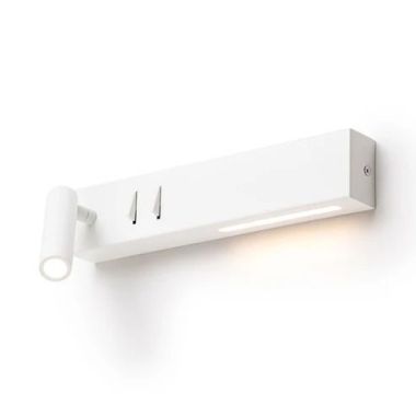 Applique murale chevet blanche