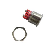 Bouton poussoir avec bornier à vis