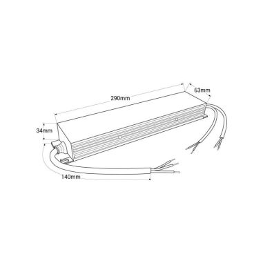Alimentation LED intérieur 300W...