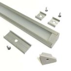 Profilés aluminium non étanches 2m