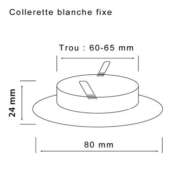 collerette fixe