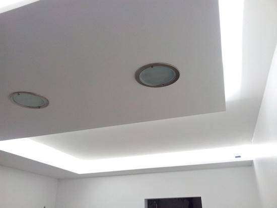 2x plafonnier d'éclairage intérieur LED Lampe Tube Light avec interrupteur  8W Ruban LED